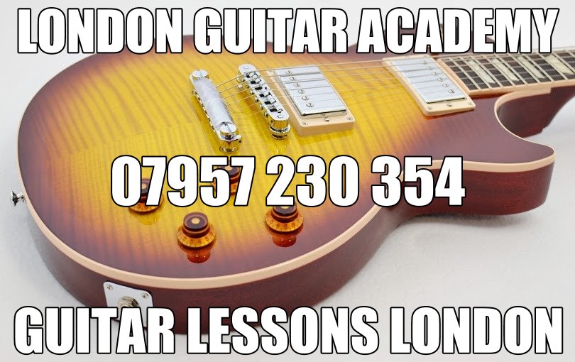 Acoustic and Electric Guitar lessons in London