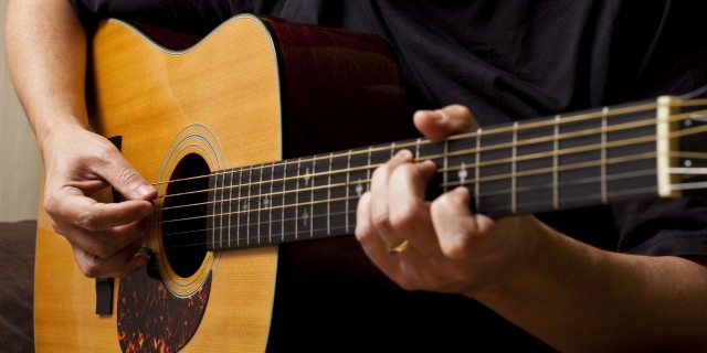 Acoustic guitar lesson