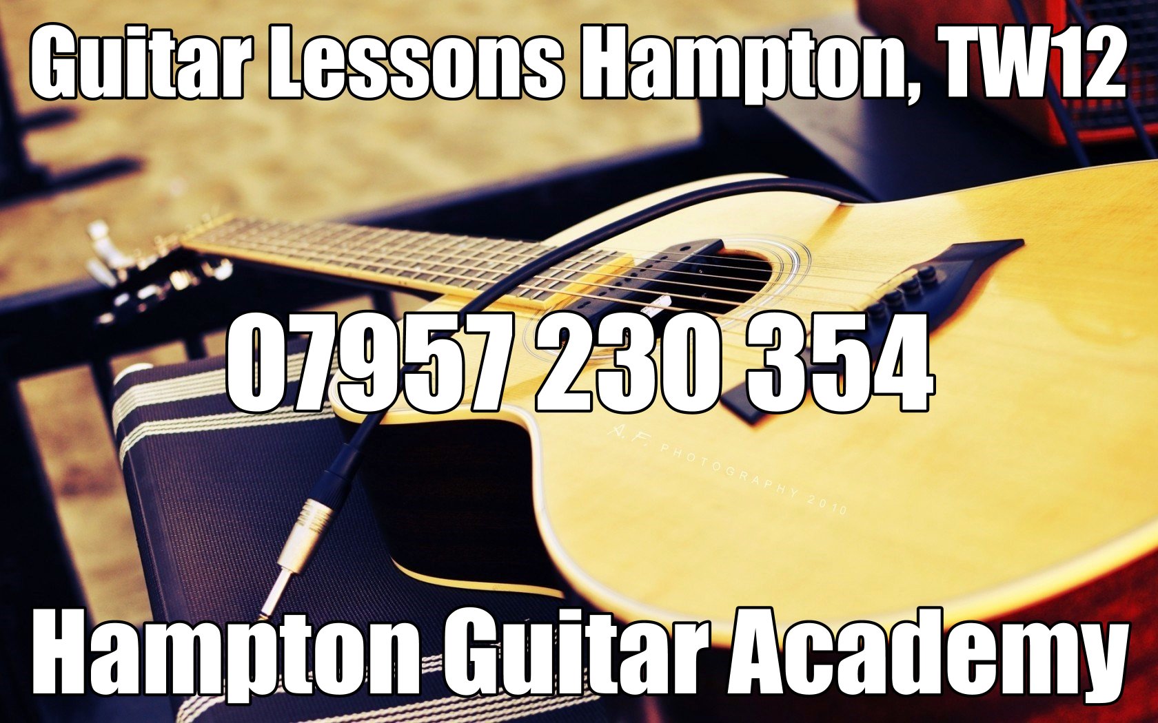 Guitar Lessons Hampton, TW12