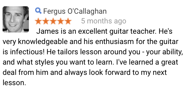 Guitar Lessons London Review 3