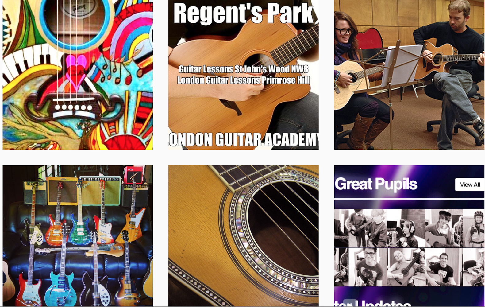 Haringay Crouch End Finsbury Park Islington Guitar Lessons