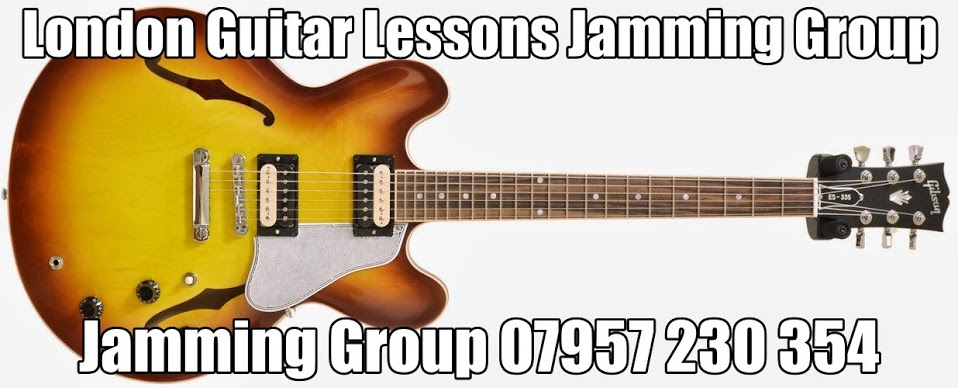 London Guitar Lessons Jamming group